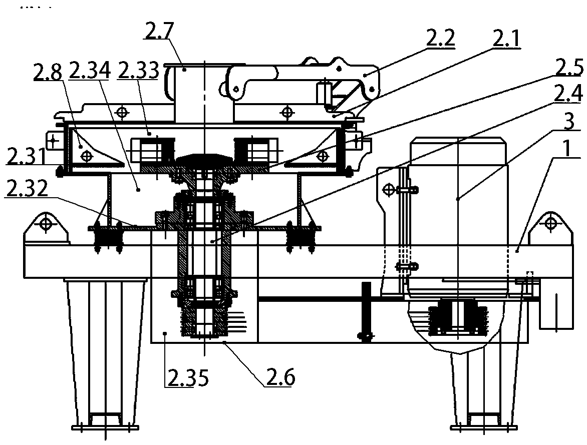 Centrifugal recycled aggregate stripping shaper