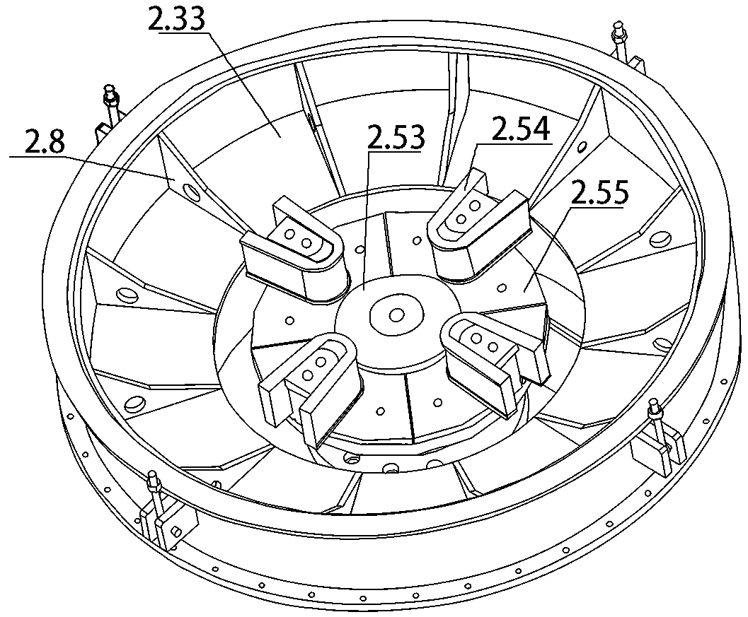 Centrifugal recycled aggregate stripping shaper