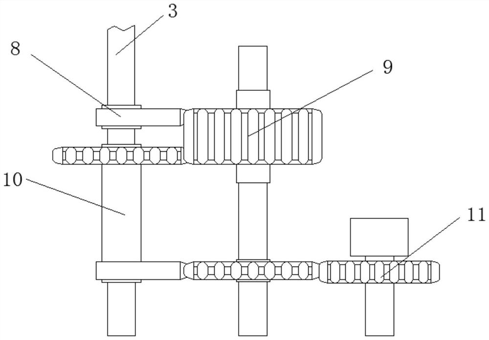 Intelligent continuous equidistant punching device for new material circular plate