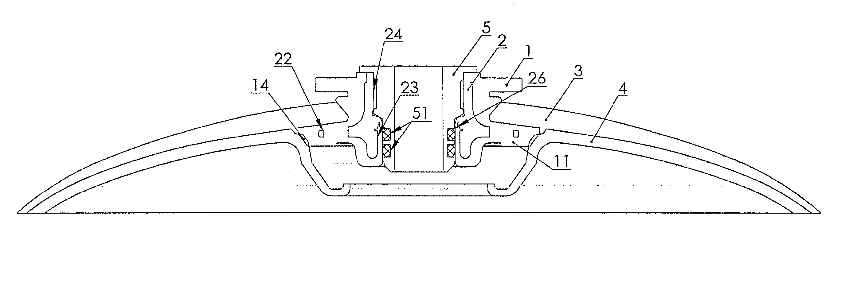 Boss for composite pressure container