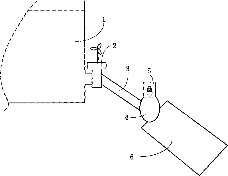 Wind power boosting efficient hydroelectric generation method and system