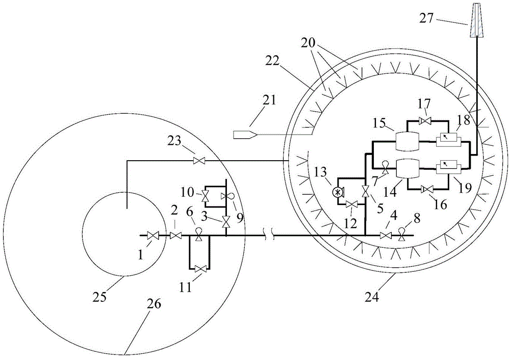 Containment Pressure Relief System Under Severe Accident of Underground Nuclear Power Plant