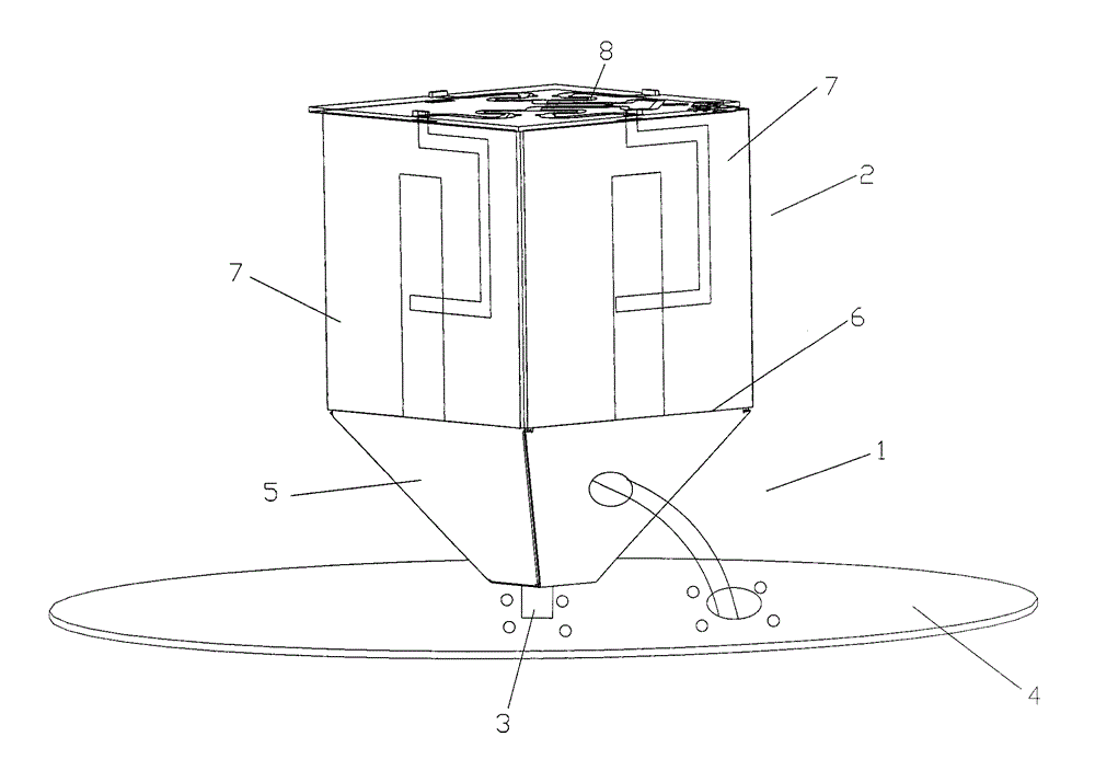 Indoor omnidirectional antenna