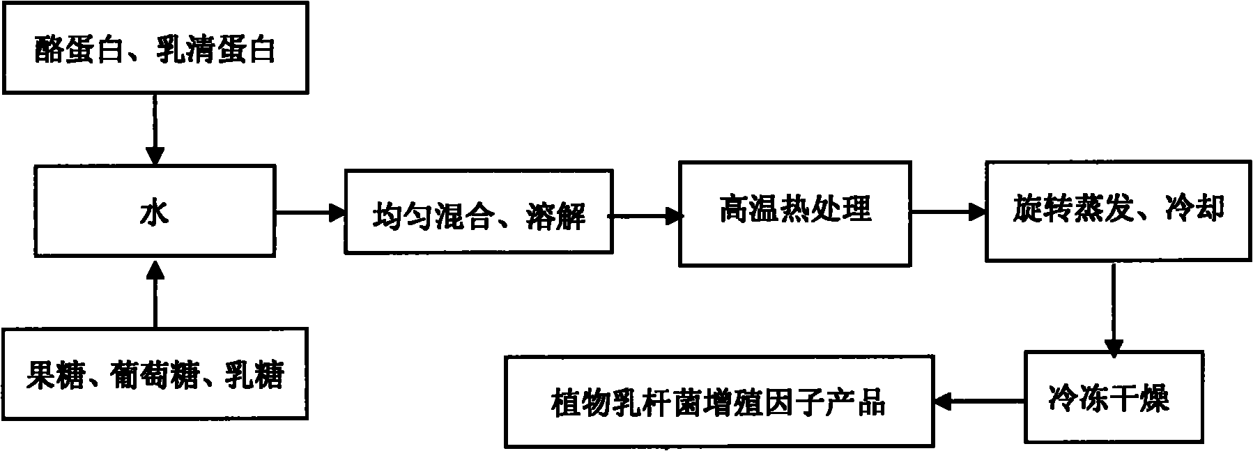 Lactobacillus plantarum somatomedin as well as raw material composition, preparation method and application thereof