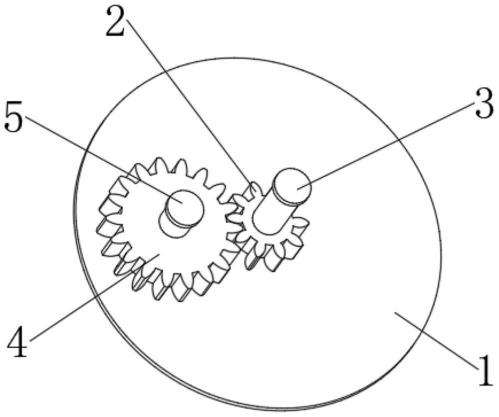 Mechanical multi-turn encoder for joint of foot-type robot