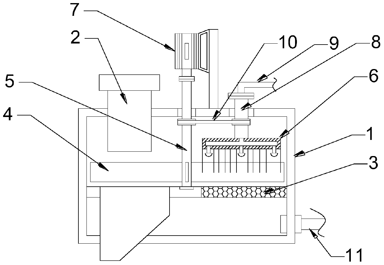 Potato cleaning machine