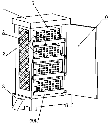 4U0-144-core high-density optical fiber distribution frame