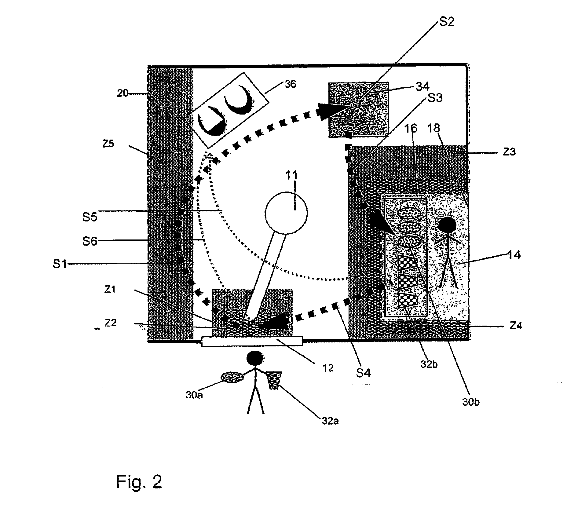 Process control, system, and method for the automated adaptation of process parameters of at least one handling device