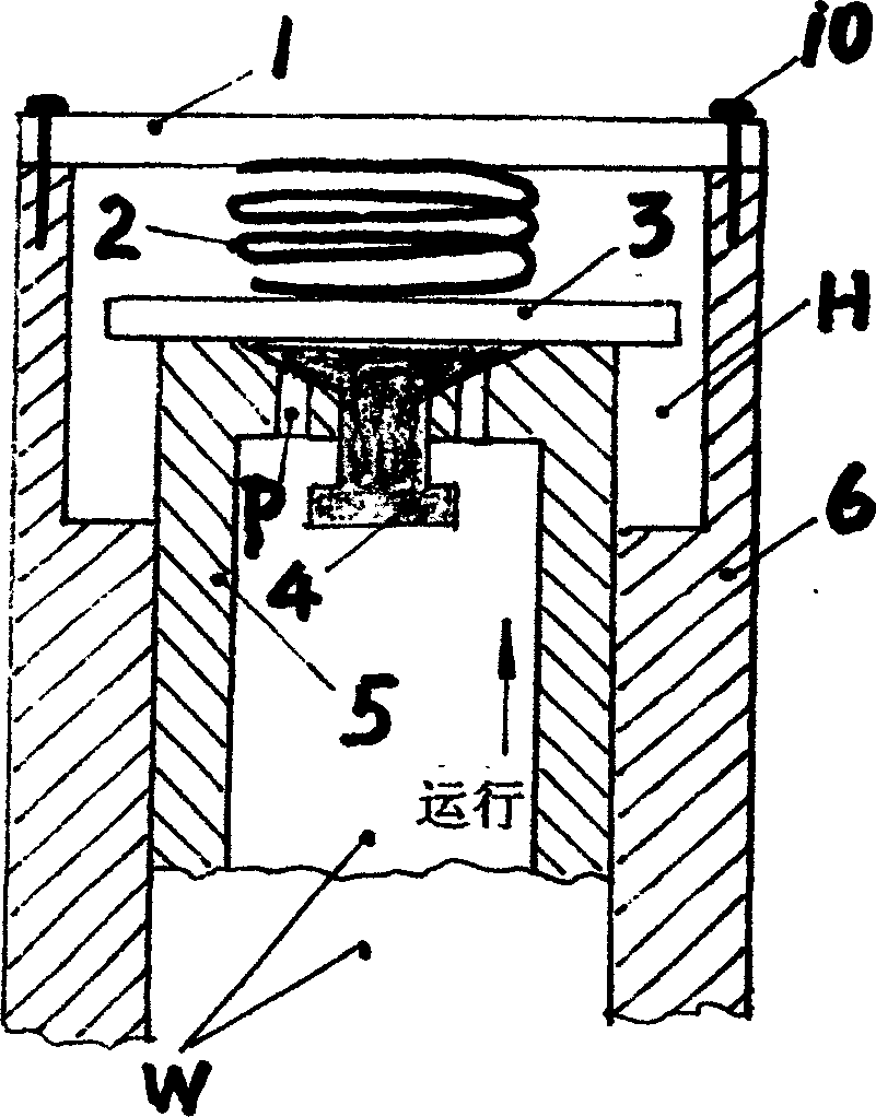 Gapless high-efficient design of piston reciprocating compressor