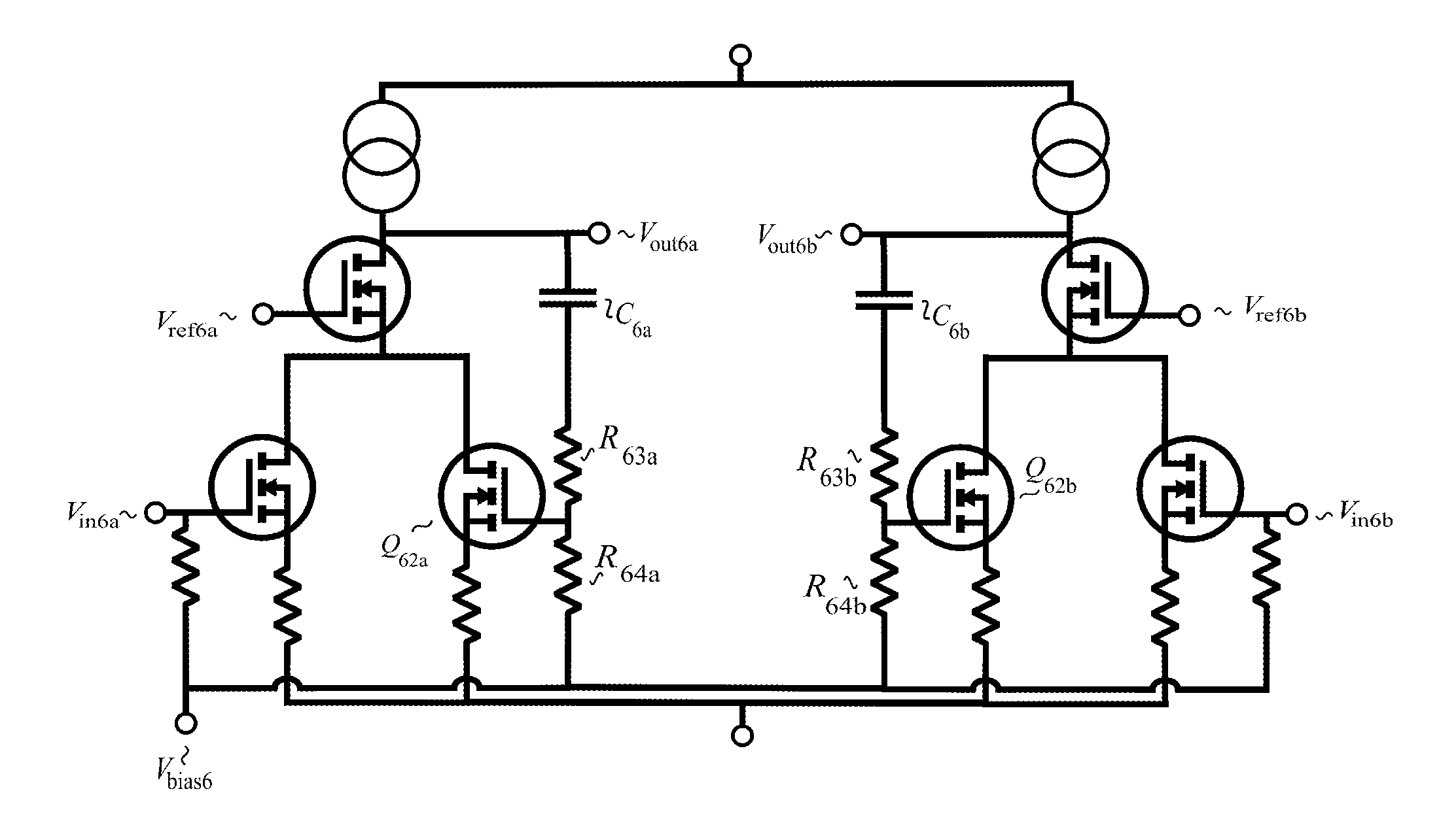 Method for introducing feedback in a FET amplifier