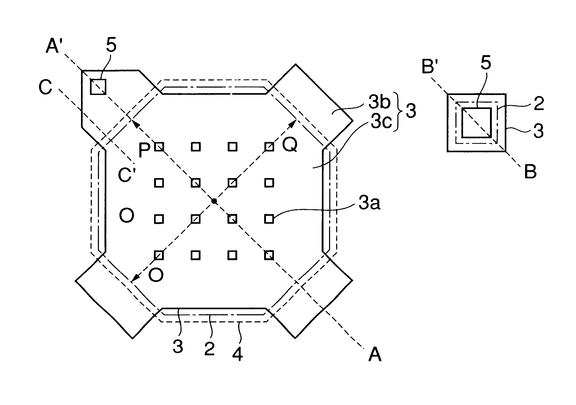 Electroacoustic transducer, process of producing the same and electroacoustic transducing device using the same