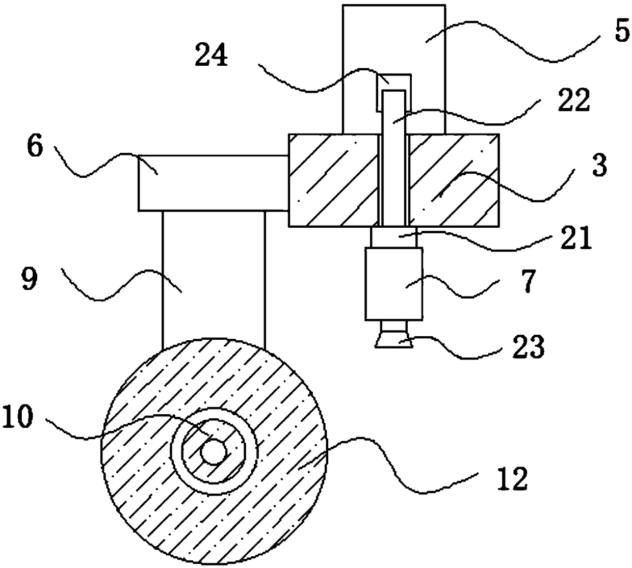 Automobile automatic cleaning device