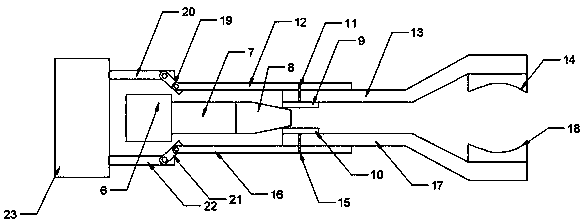 Mechanical arm of robot