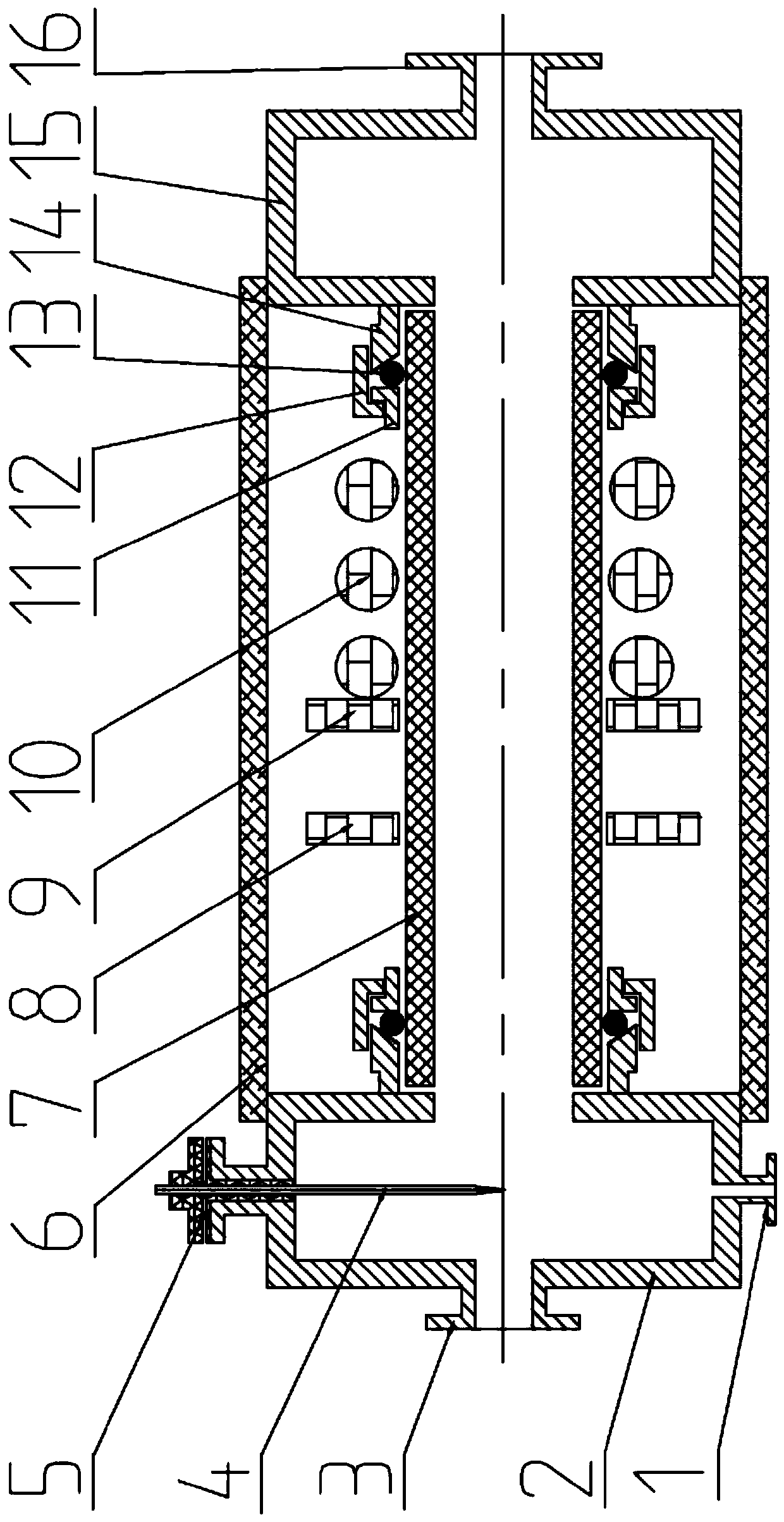 Radio-frequency micro-discharge long-scale plasma generating device and method