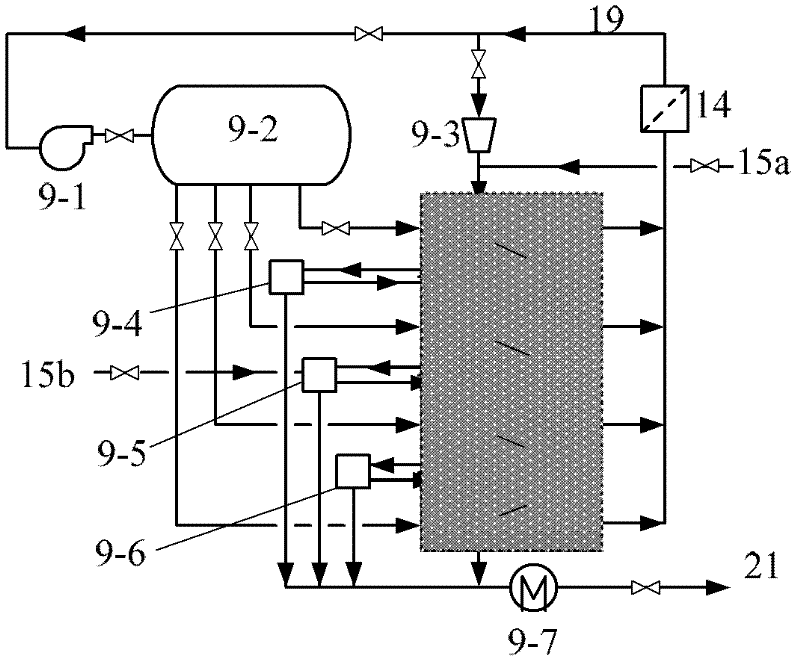 Multi-level solid fuel drying system