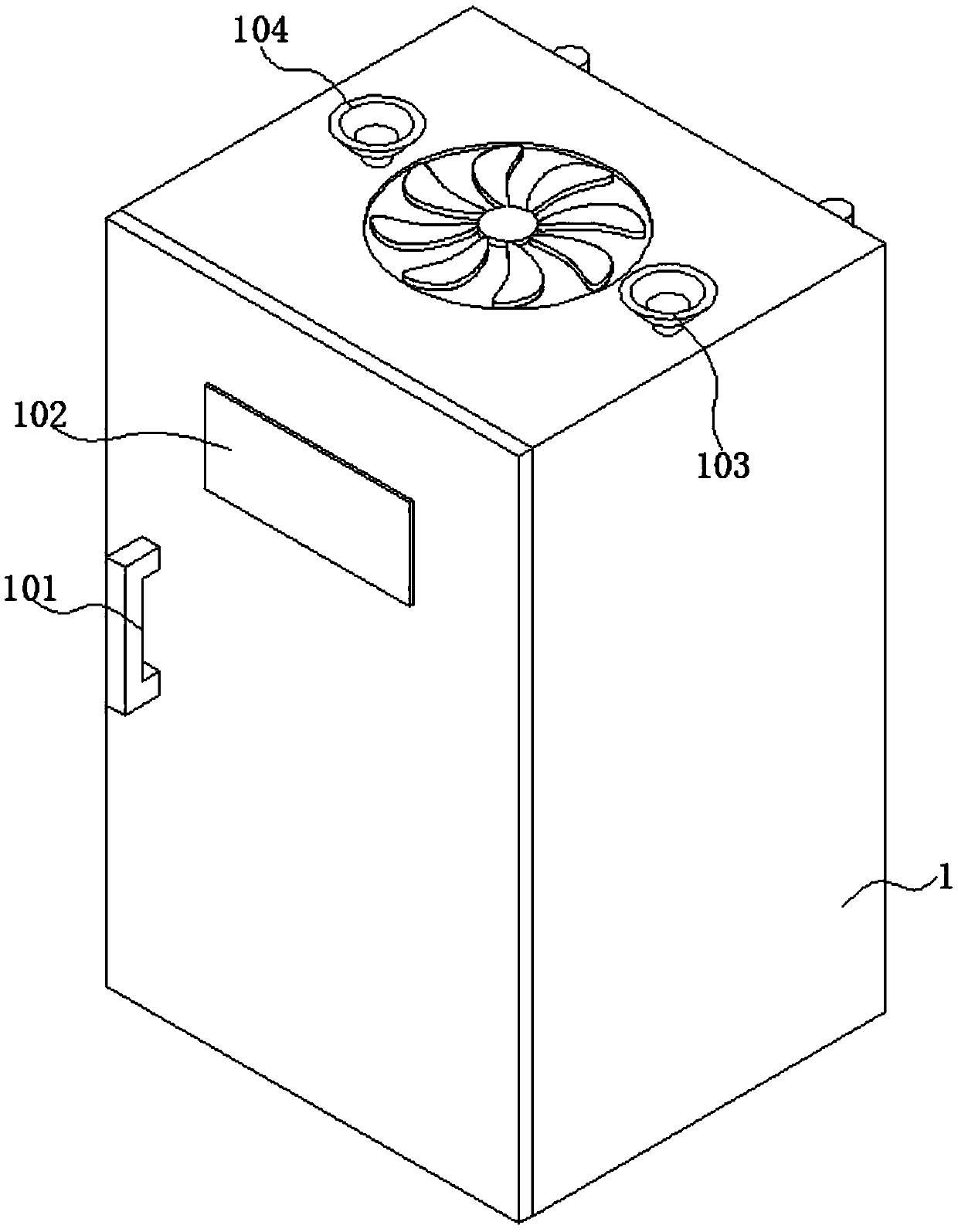 Chemical dispensing device for sewage treatment