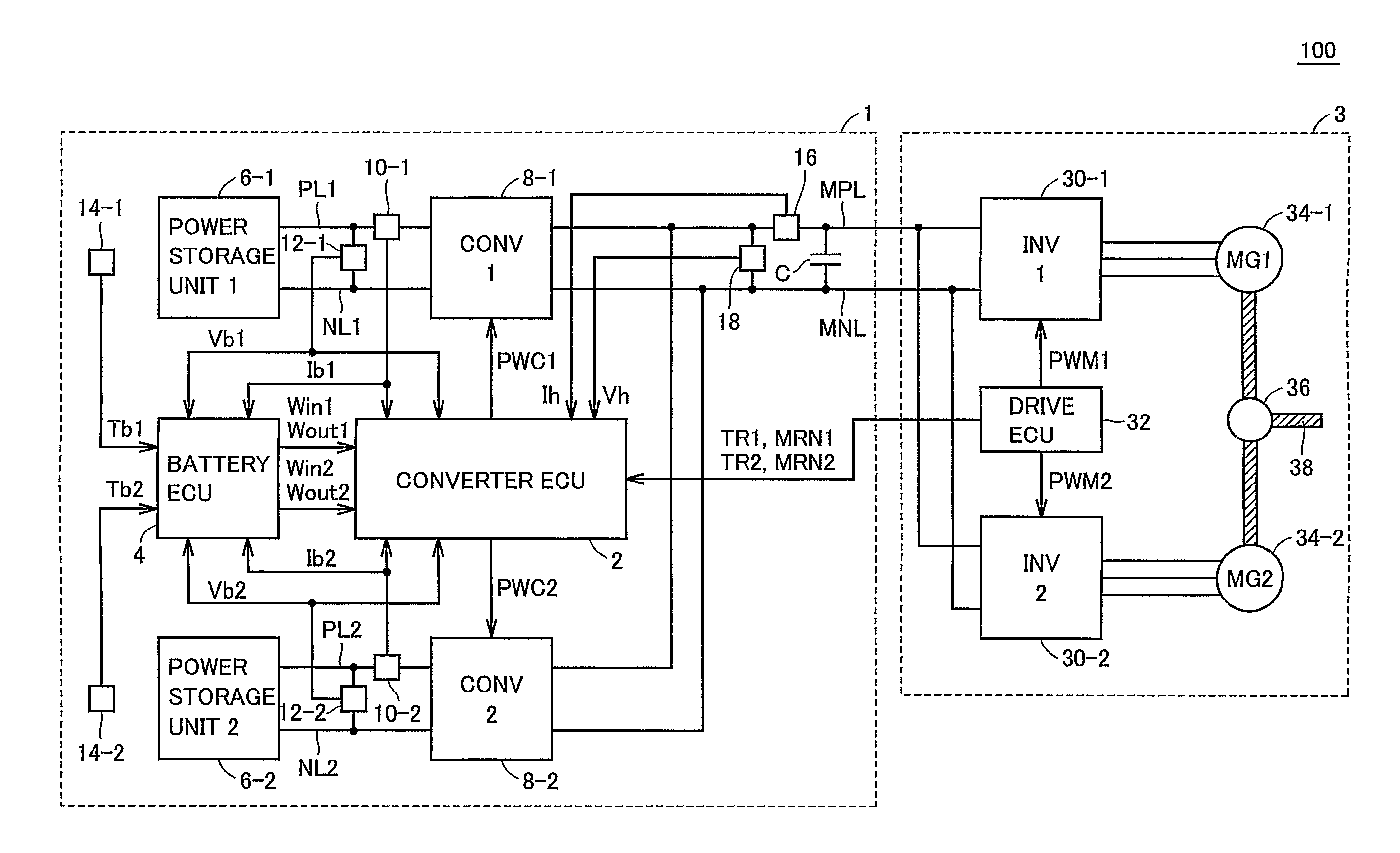 Power supply system and vehicle including the same