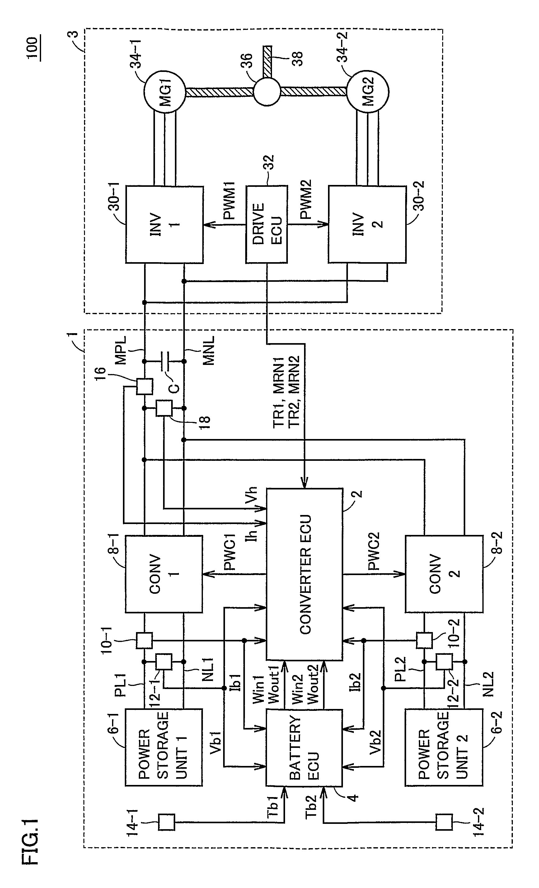 Power supply system and vehicle including the same