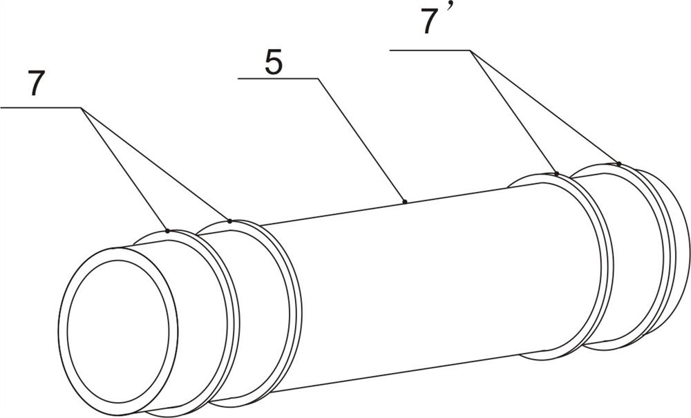 Flexible heat exchanger and manufacturing method thereof