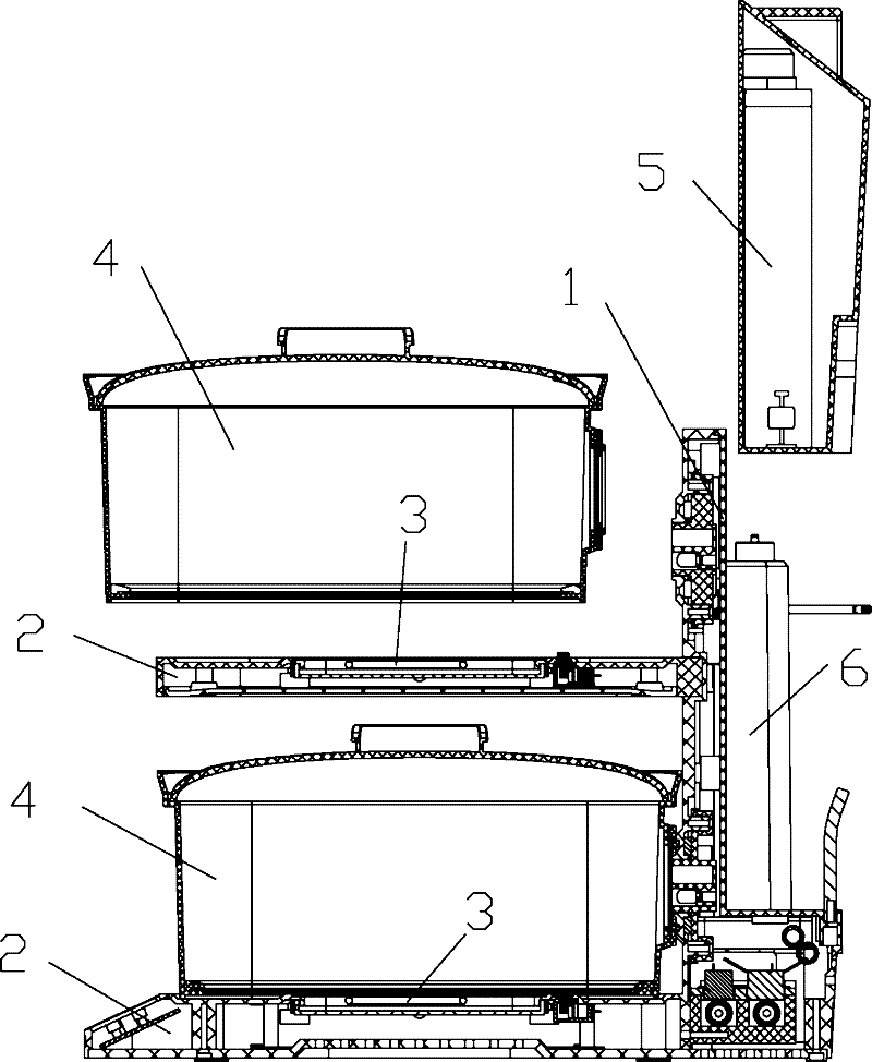 Electric steamer with control circuit