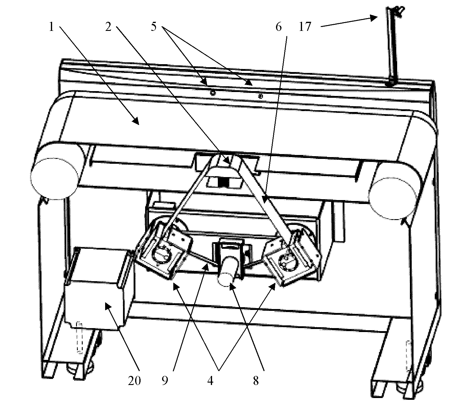 Detection apparatus and detection method of dangerous substances on article surfaces