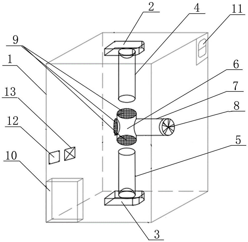 Construction site dust real time monitoring alarming linkage device