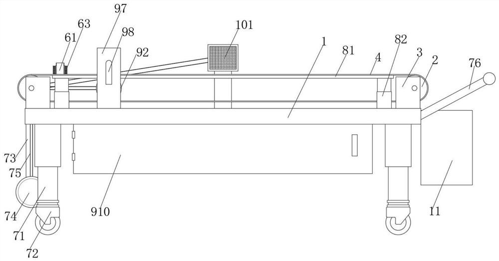 Hydraulic valve block quality detection device and detection method