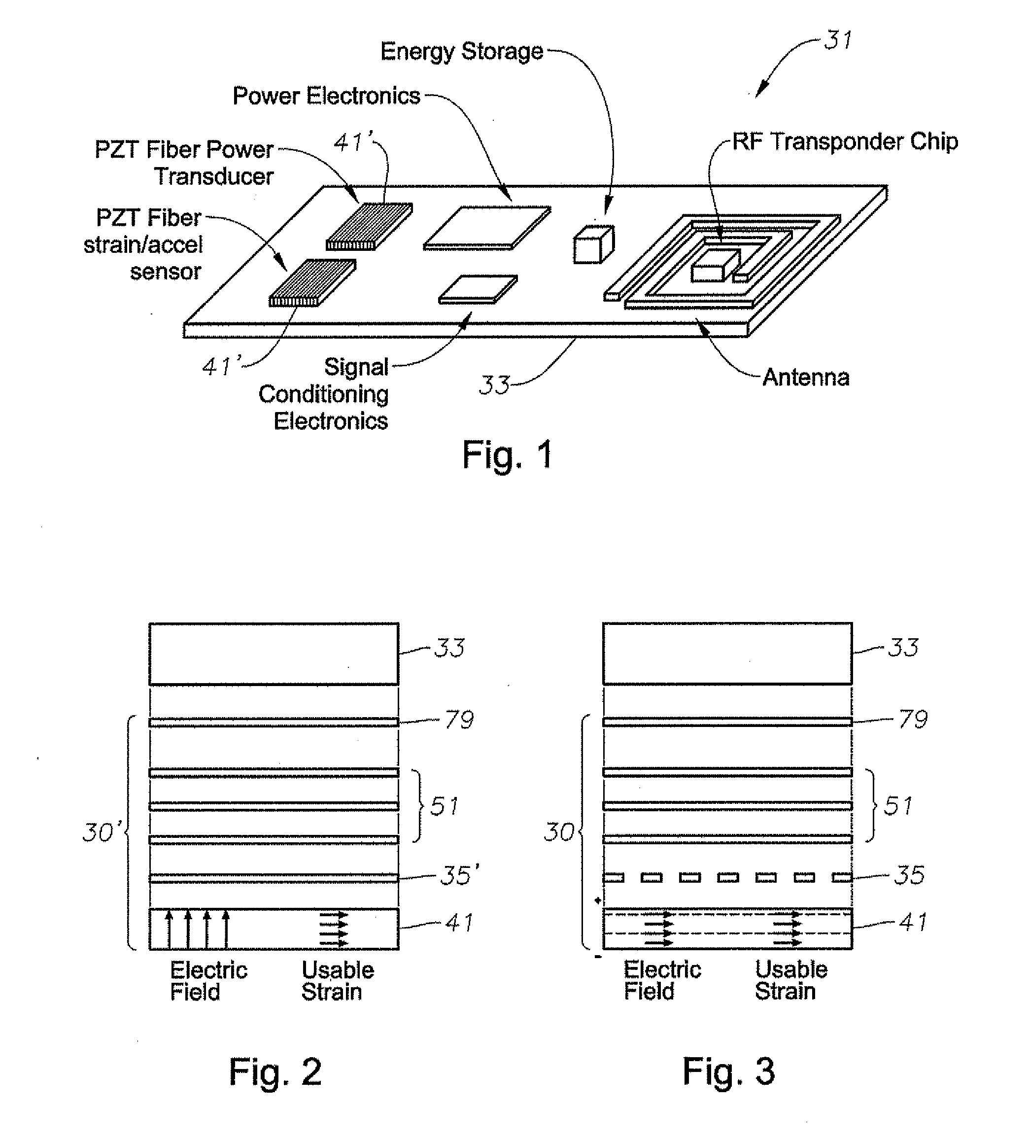 Piezoelectric composite apparatus and related methods