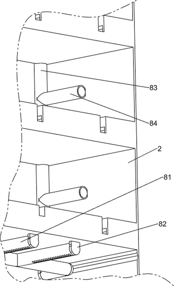 High-stability showing stand for valuable articles