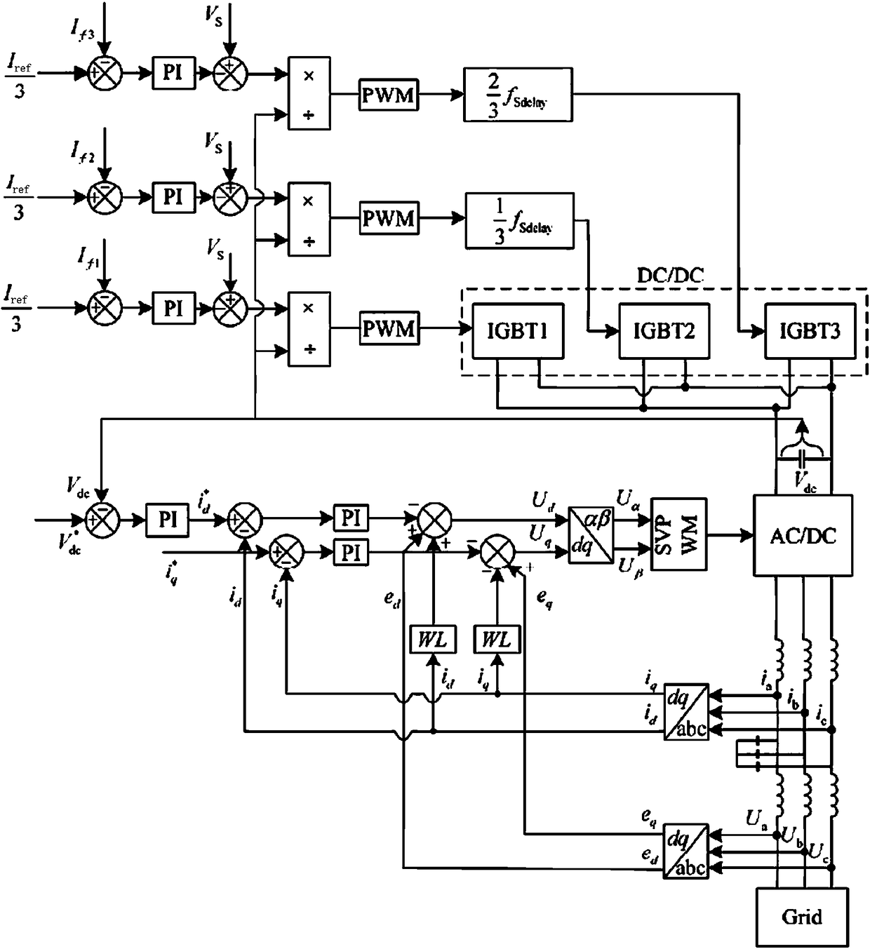 Energy storage current transformer based on multilevel DC/DC converter