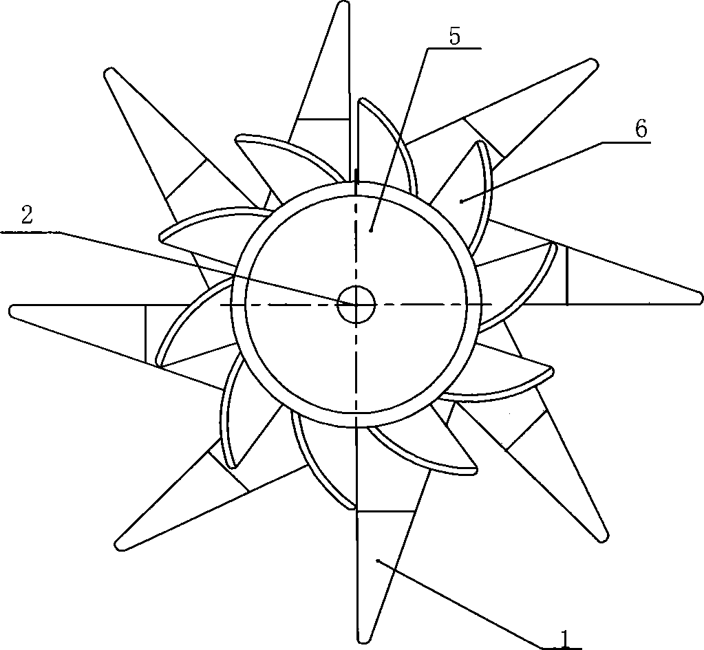 Dual-disk power crop root cutting and breaking anti-blocking device of no-tillage planter