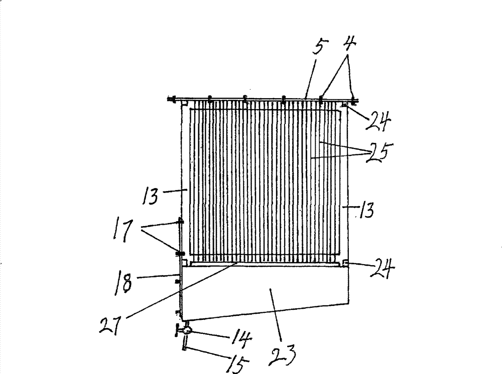 Foreign flavor removing device of radish juice