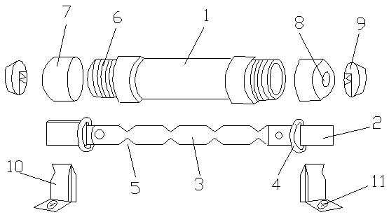 Tubular fuse