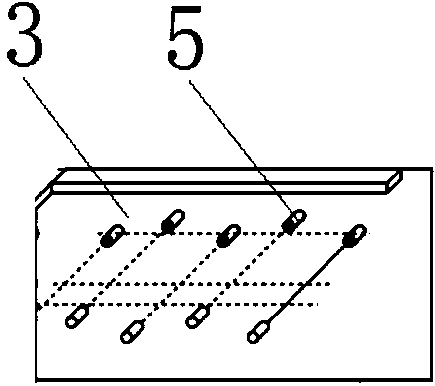 Escalator moving footboard protection device