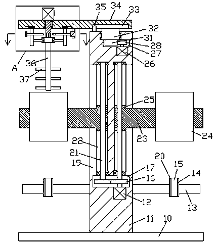Preparation device of antibacterial auxiliary