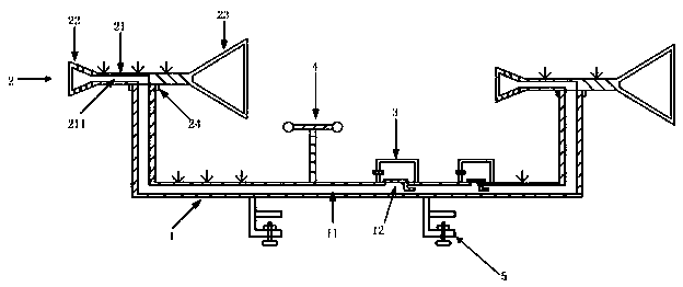 A high-voltage transmission line tower bird repelling device