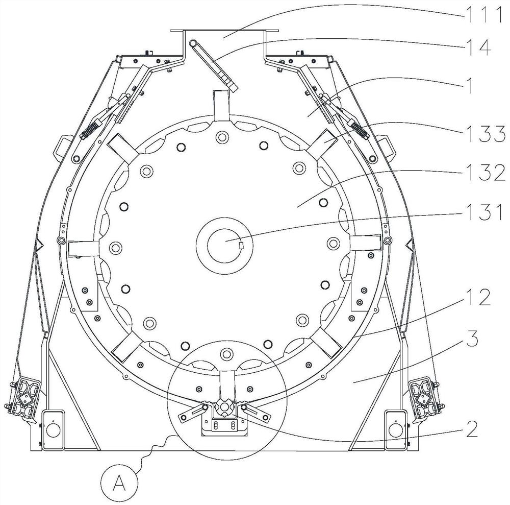 High-efficiency hammer mill