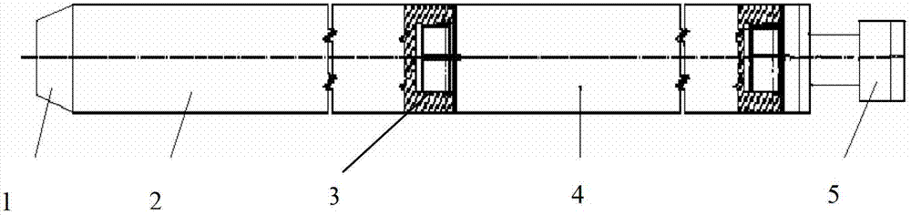 Manufacturing method for continuously rolling seamless steel pipe by using hollow mandril