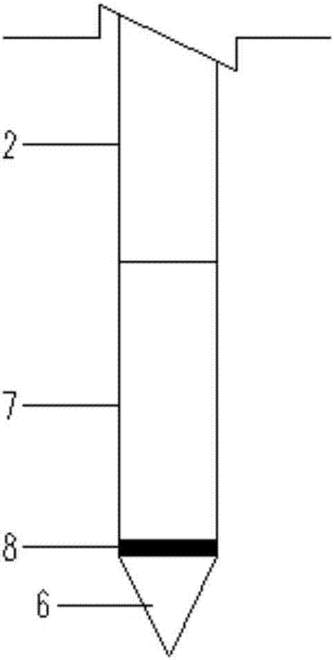 Method for measuring water level and water head height of confined aquifer by pore pressure static cone penetration test