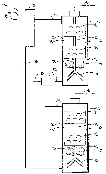 Enhanced biogas production from nitrogen bearing feed stocks