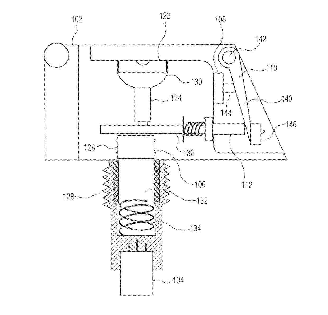 Munition fuze with blast initiated inductance generator for power supply and laser ignitor