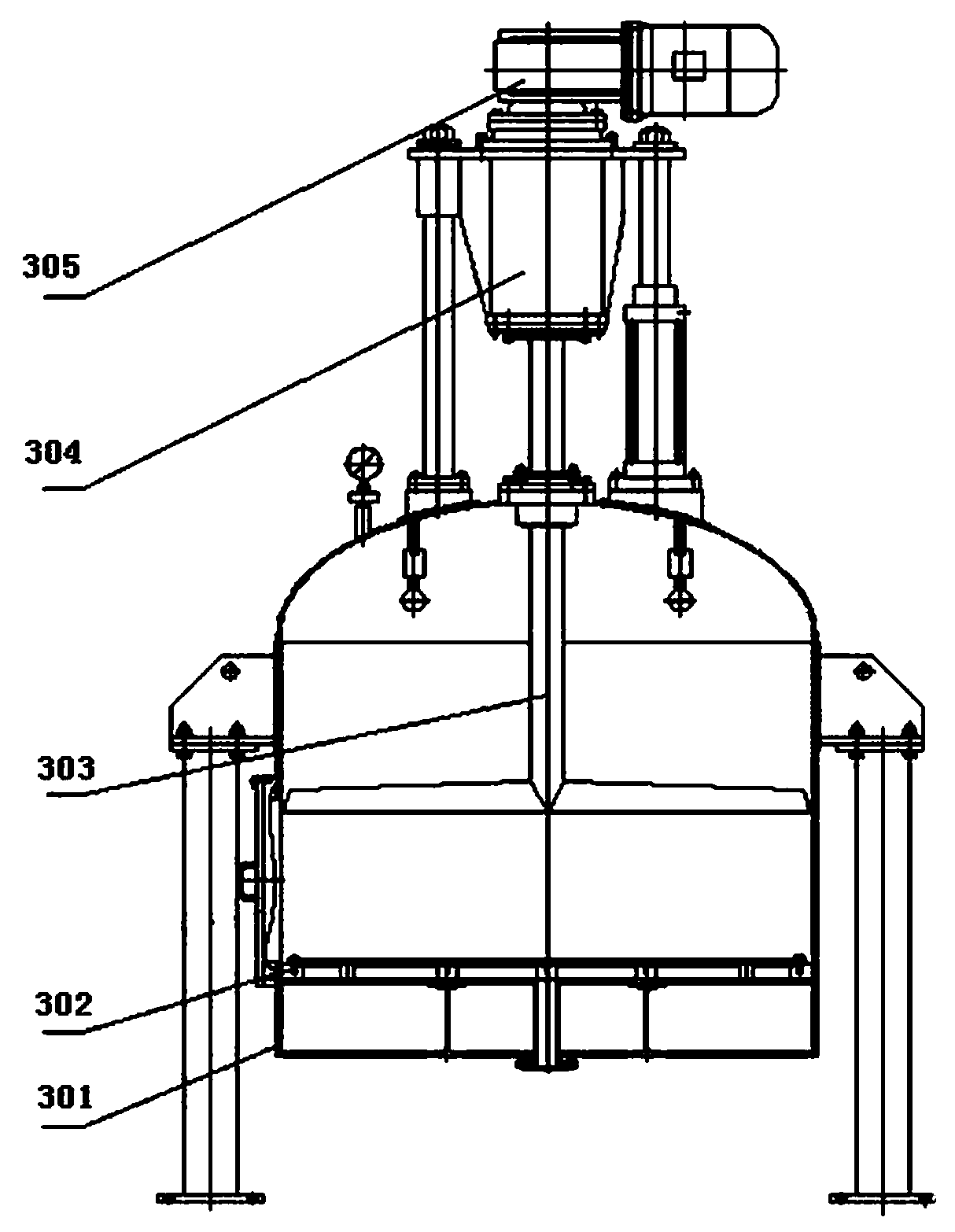 A preparation method and device for sapphire-grade high-purity alumina block and polycrystalline ingot