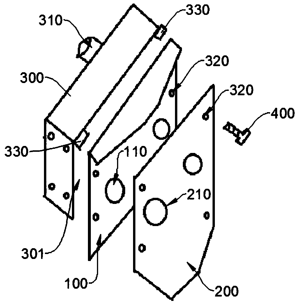 Gas path switching device of fine cutting machine