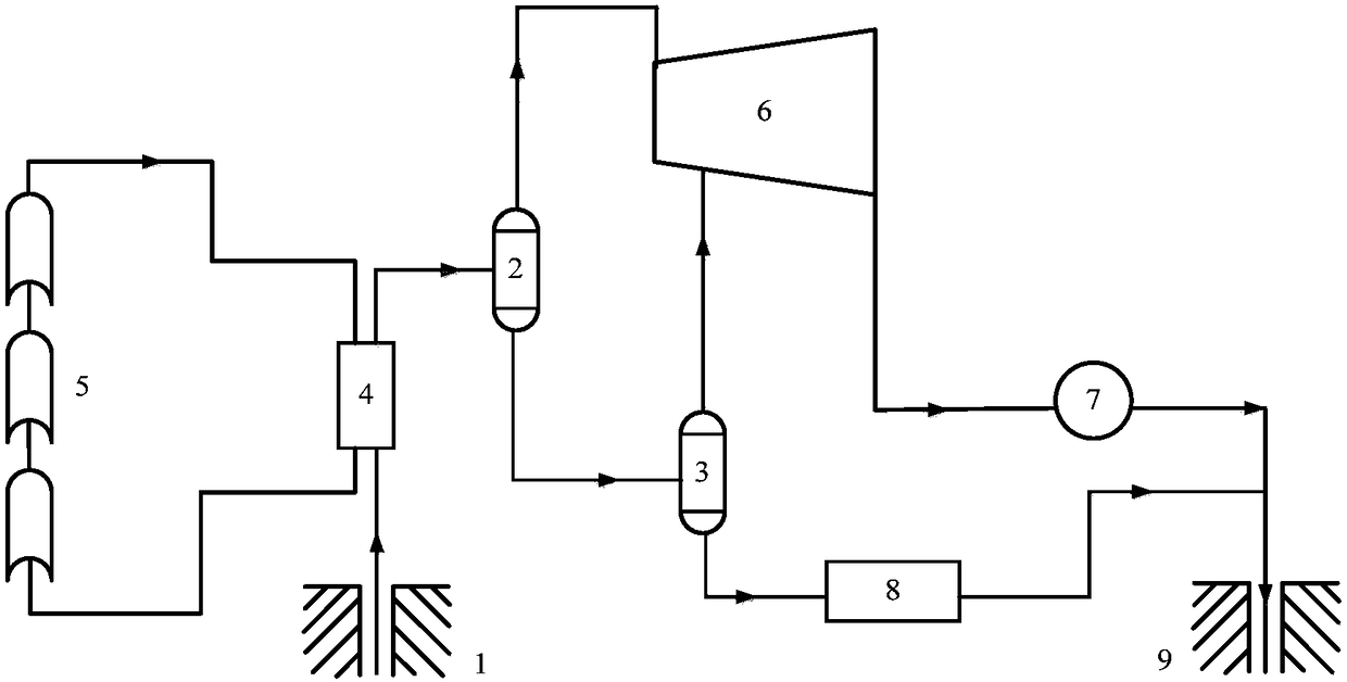 Multi-energy complementation power generation device capable of improving quality of medium-low temperature geothermal water and method thereof