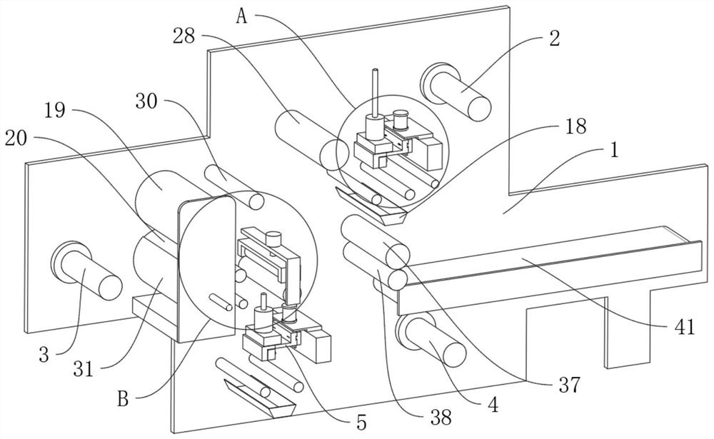 Automatic compounding equipment for coiled RFID hang tags