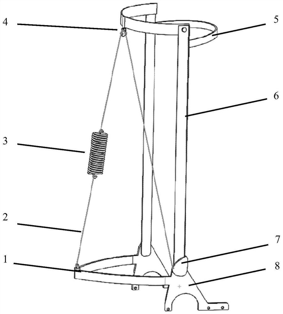 A wearable passive ankle exoskeleton with controllable auxiliary force and its control method