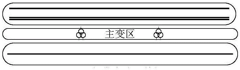 Automatic construction method and device of configuration interface of alternating current-direct current transformer substation monitoring system