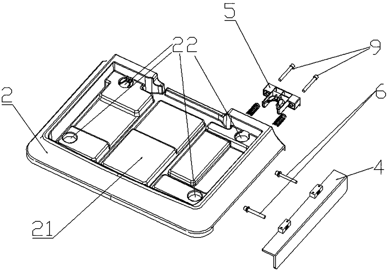 Method for assembling and disassembling stacking base