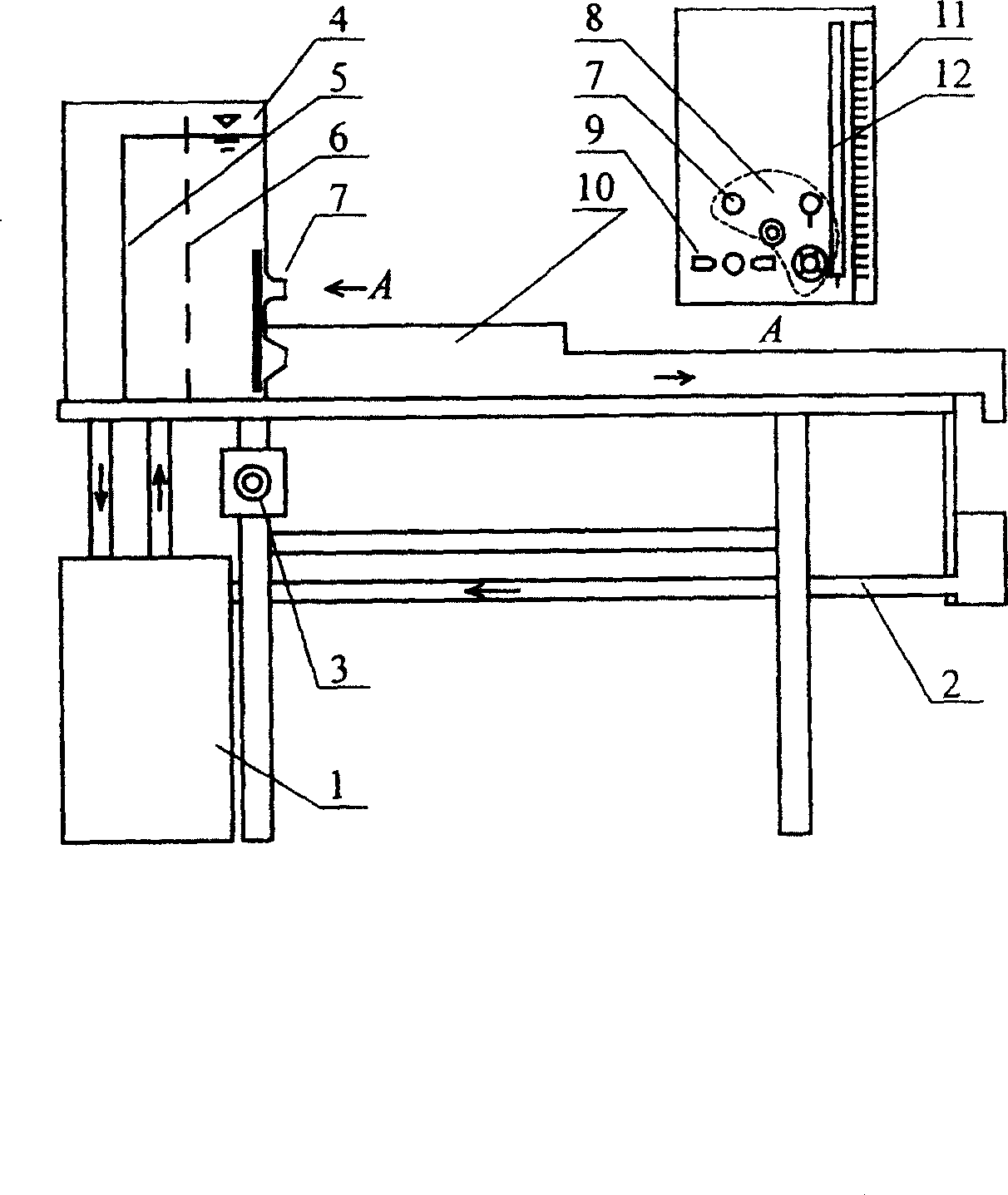 Porthole mouthpiece tester with movable contact