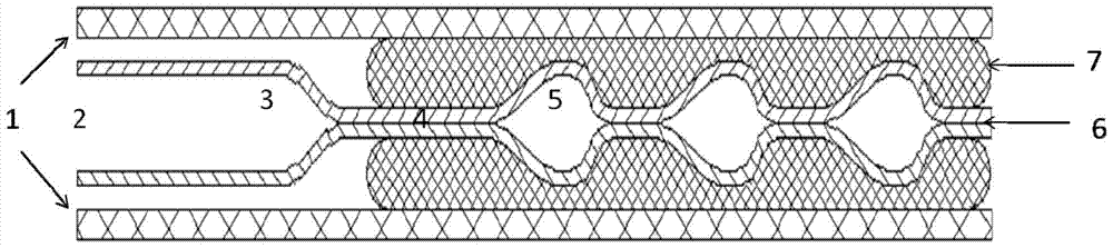 A sealing structure suitable for thin bipolar plate with position limiting function